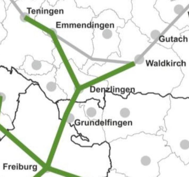 Geplante Radschnellwege um Freiburg, Radschnellweg Heuweiler